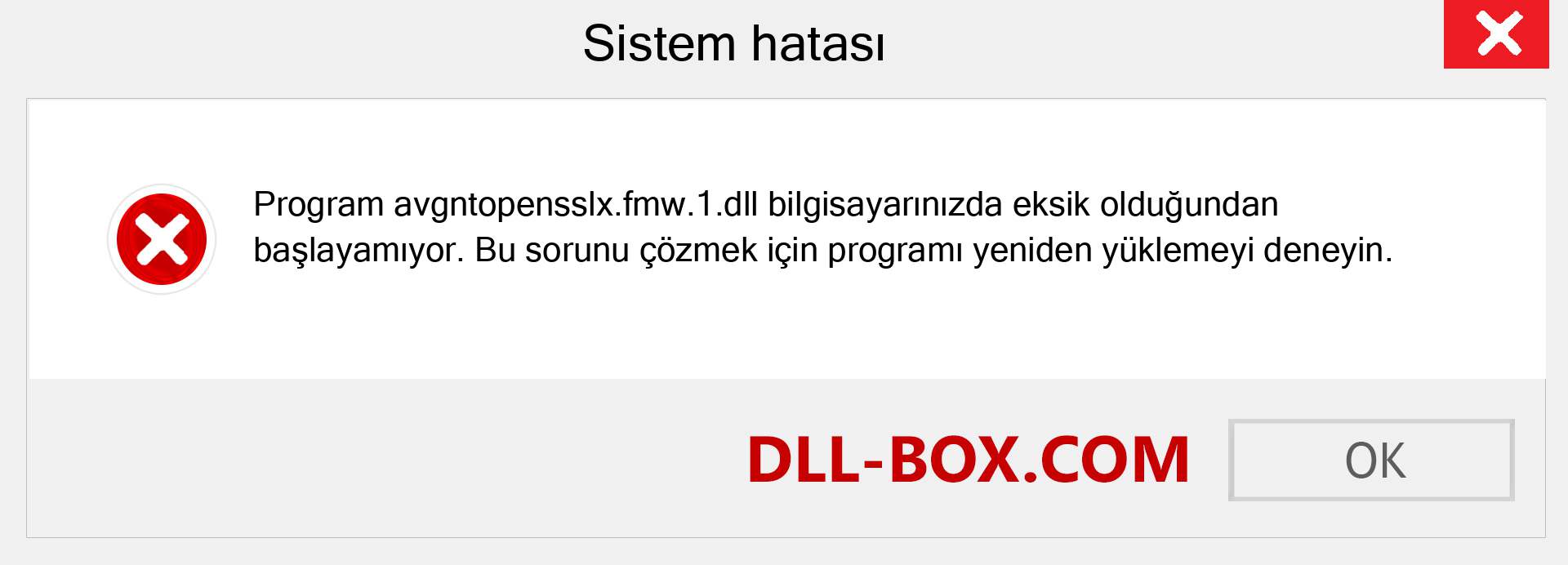 avgntopensslx.fmw.1.dll dosyası eksik mi? Windows 7, 8, 10 için İndirin - Windows'ta avgntopensslx.fmw.1 dll Eksik Hatasını Düzeltin, fotoğraflar, resimler